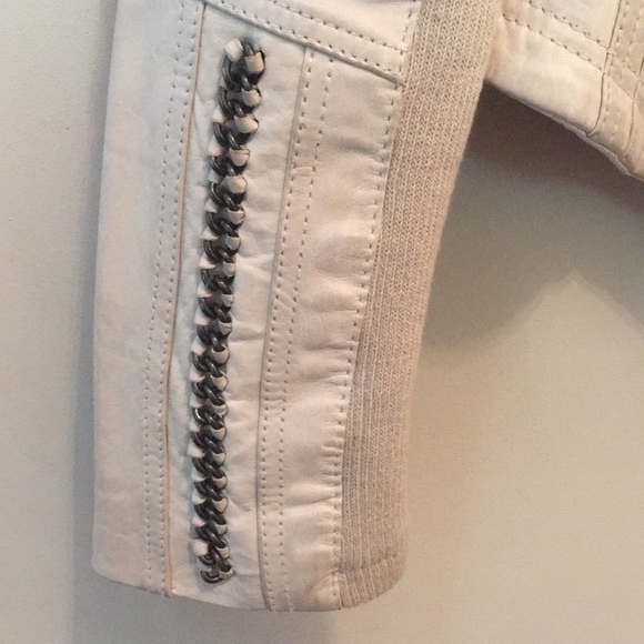 Like New Genuine Leather Jacket - Picture 2 of 6